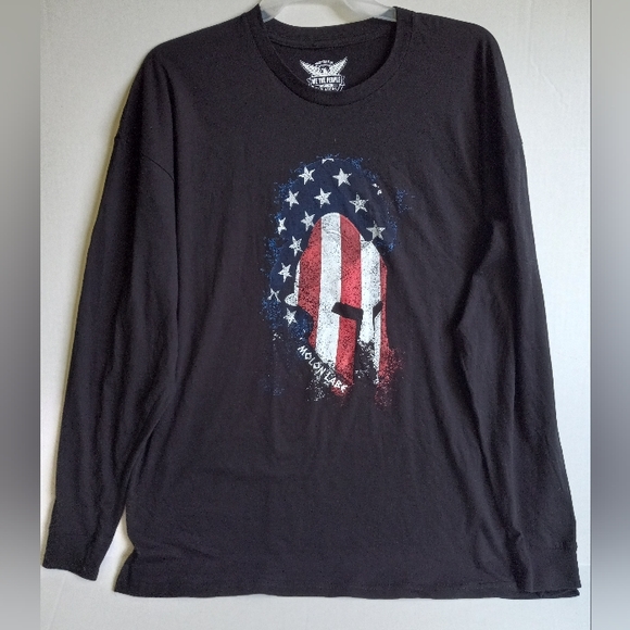 SPARTAN BLACK LONG SLEEVE TOP - Picture 4 of 4